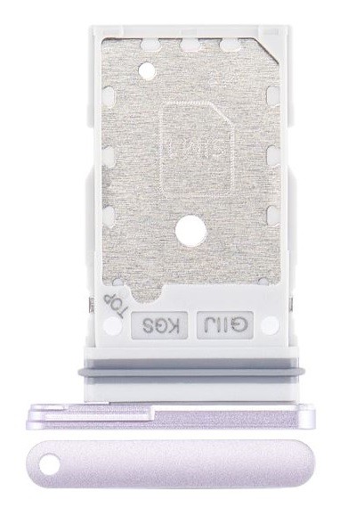 SIM kortelės laikiklis Samsung G990 S21 FE Lavender originalus (service pack)