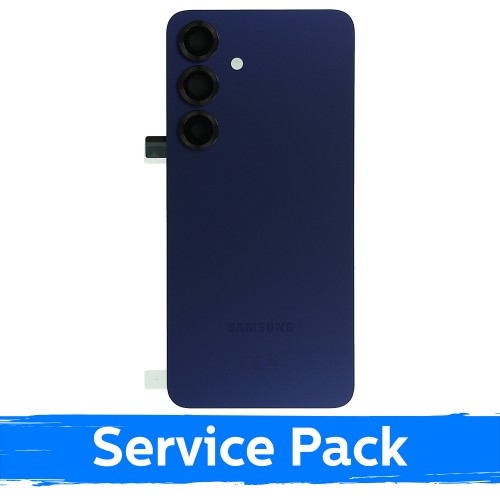 Galinis dangtelis, suderinamas su Samsung S931 S25 / Tamsiai mėlynas / (Service Pack)