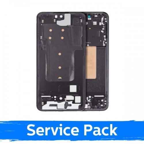 Vidurinis rėmas suderinamas su Samsung S721 S24 FE / Graphite / (Service Pack)