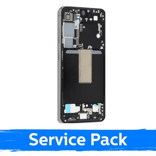 Vidurinis rėmas Samsung S911 S23 / Graphite / (Service Pack)