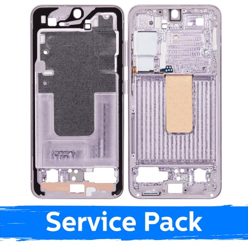 Vidurinis rėmas suderinamas su Samsung S911 S23 / Lavender / (Service Pack)