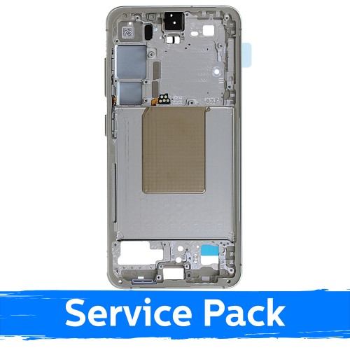 Vidurinis rėmas Samsung S921 S24 / Amber Yellow / (Service Pack)