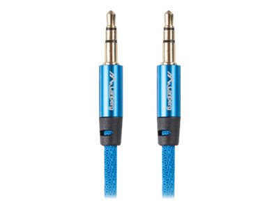 Lanberg Jack 3.5mm laidas 1m mėlynas
