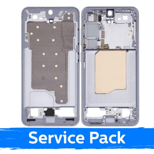 Vidurinis rėmas Samsung S931 S25 / Icy Blue / (Service Pack)
