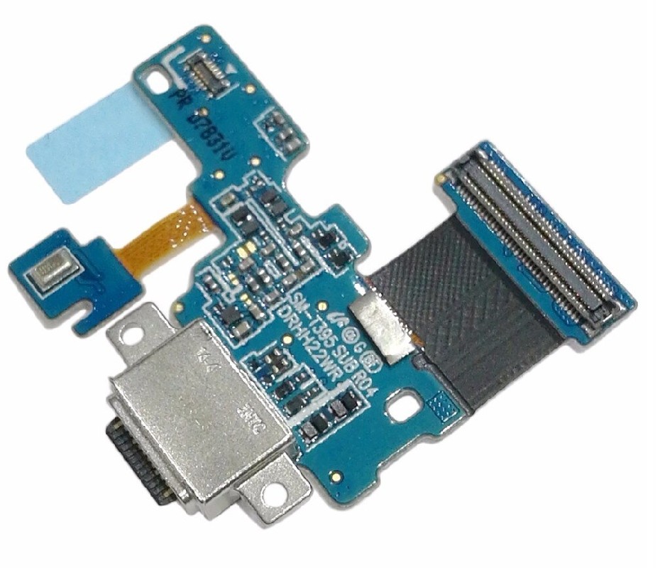 Lanksčioji jungtis Samsung T395 Tab Active 2 LTE su įkrovimo kontaktu, mikrofonu originalus (service pack)