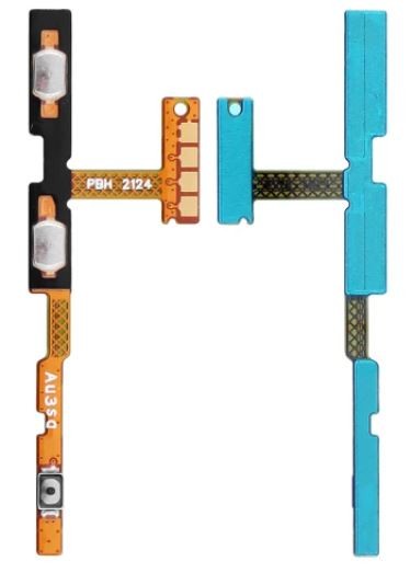 Lanksčioji jungtis Samsung A037 A03S 2021 on/off, garso kontrolės originali (service pack)