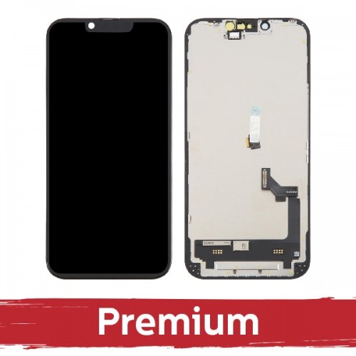 LCD ekranas suderinamas su iPhone 16e juodas (SOFT OLED / Stable / Premium)  /*Removable IC*/