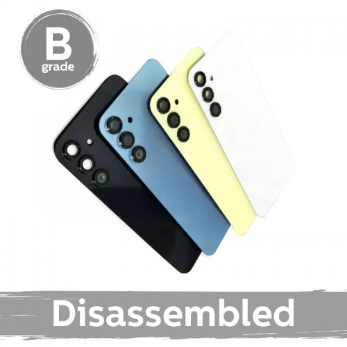 Galinis dangtelis suderinamas su Samsung A156 A15 5G / Personality Yellow / su objektyvu 100% original (9/10 disassembled)