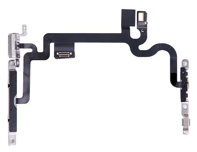 Lanksčioji jungtis skirta iPhone 7 on/off, garso kontrolės, blykstės ir mikrofono originali (used Grade A)