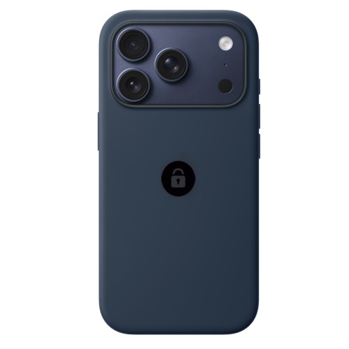 Dėklas "Silicone Case v2" iPhone 17 / Tamsus / pakuotėje