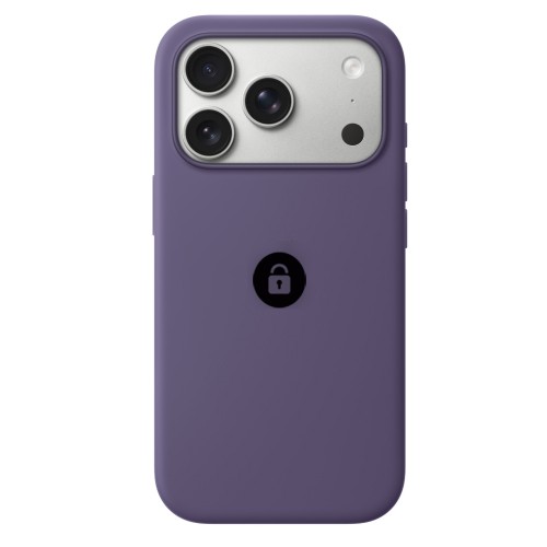 Dėklas "Silicone Case v2" iPhone 17 Pro Max / Violetinis rūkas / pakuotėje