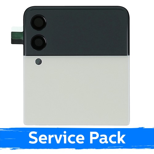 LCD ekranas suderinamas su Samsung F711 Z Flip3 (OUTER) su rėmeliu / Mėlynas / (Service Pack)