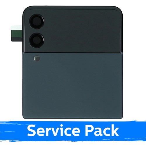 LCD ekranas suderinamas su Samsung F711 Z Flip3 (OUTER) su rėmeliu / Žalias / (Service Pack)