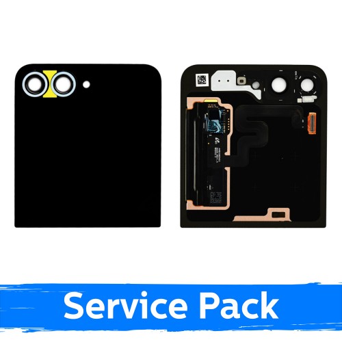 LCD ekranas suderinamas su Samsung F741 Z Flip6 (OUTER) su rėmeliu / Mėlynas / (Service Pack)