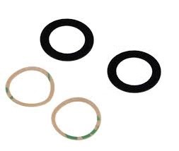 OnePlus 9 kameros stikliukas Black (2pcs) (only lens) ORG