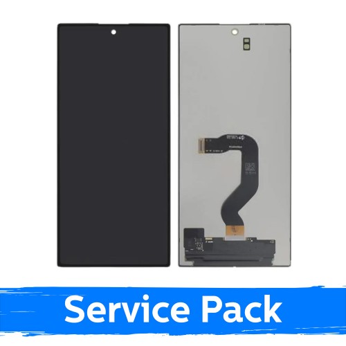 LCD ekranas suderinamas su Samsung F966 Z Fold7 (išorinis) juodas (Service Pack)