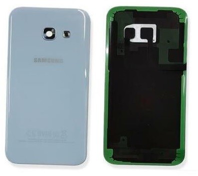Galinis dangtelis Samsung A320 A3 2017 šviesiai mėlynas (blue mist) originalus (used Grade B)