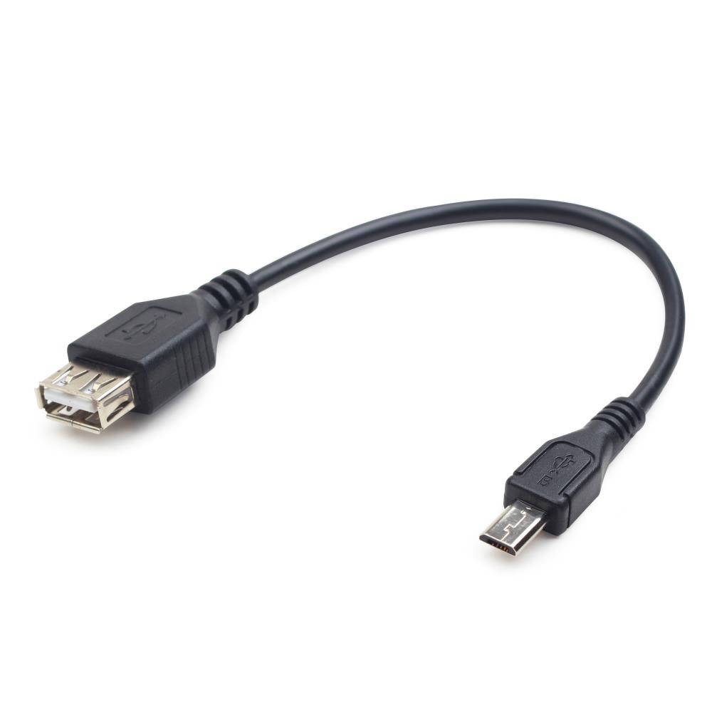 Gembird USB OTG adapteris AF į Micro USB