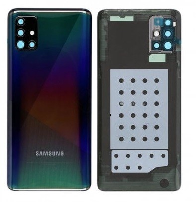 Galinis dangtelis Samsung A515 A51 2020 Prism Crush Black originalus (used Grade C)