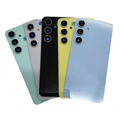 Galinis dangtelis suderinamas su Samsung S721 S24 FE / Gray / (su kameros lęšiu) OEM