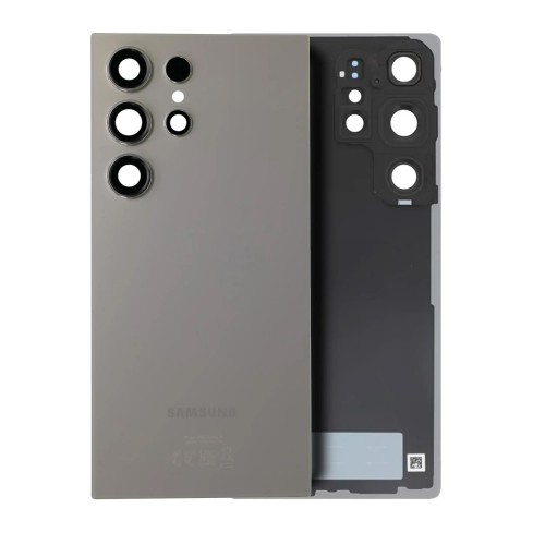 Galinis dangtelis suderinamas su Samsung S938 S25 Ultra / Titanium Gray / (su kameros lęšiu) OEM