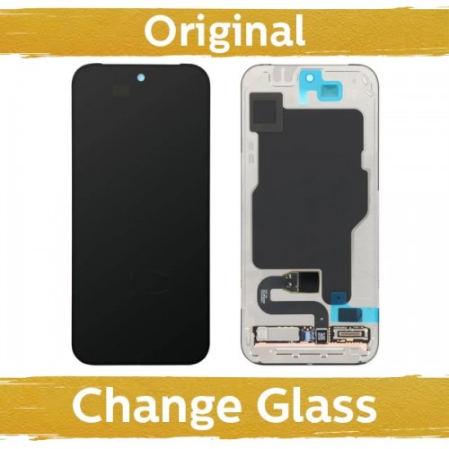 LCD ekranas suderinamas su Google Pixel 10 Pro juodas su rėmeliu (Atnaujintas: Kinija)