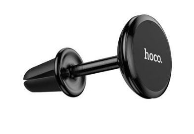 Automobilinis universalus telefono laikiklis Hoco CA69 Long tvirtinamas ant ventiliacijos grotelių, magnetinis, juodas