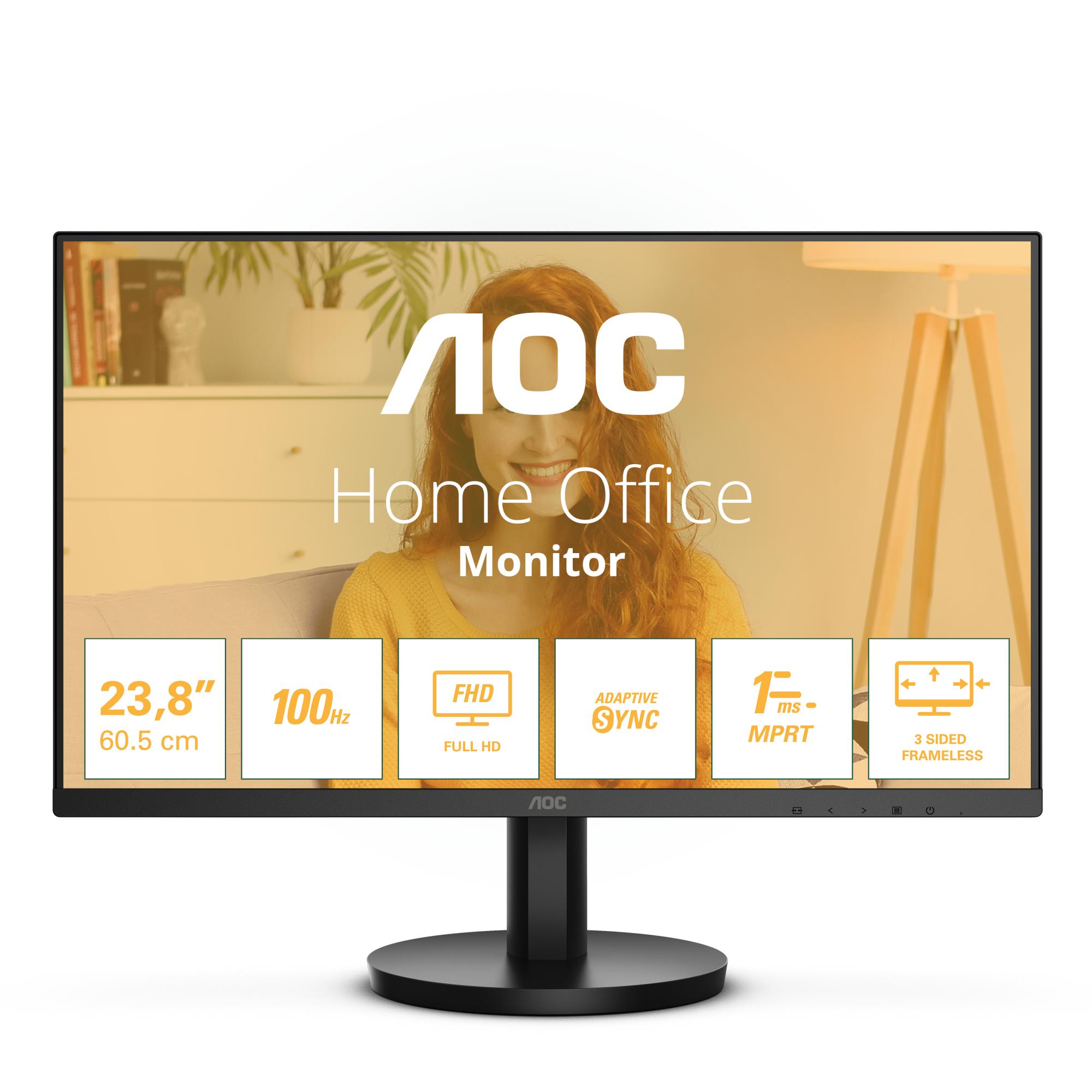 Monitorius AOC 24" VA 1920x1080 100Hz juodas