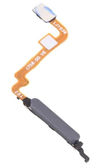 Lanksčioji jungtis Xiaomi Redmi Note 10 4G/Redmi Note 10S/Poco M5s su juodu pirštų atspaudų jutikliu (fingerprint) ORG