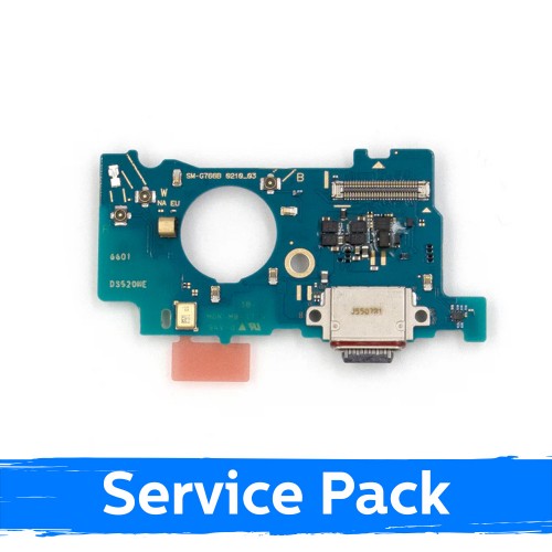 Įkrovimo jungtis suderinama su Samsung G766 Xcover 7 Pro su lankstus kabeliu / plokšte (Service Pack)