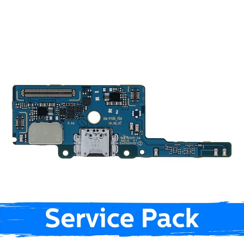 Įkrovimo jungtis suderinama su Samsung T720 Tab S5e su lankstus kabeliu / plokšte (Service Pack)