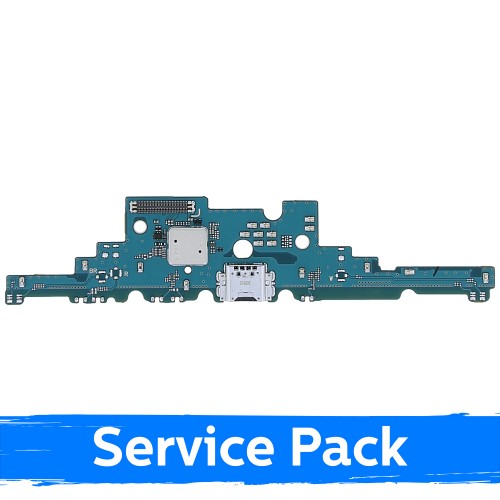 Krovimo lizdas skirtas Samsung X800 Tab S8+ su lanksčiąja jungtimi / plata (Service Pack)