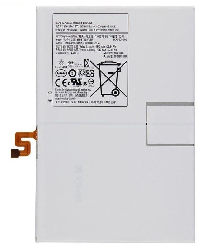 Akumuliatorius originalus Samsung P610/P613/P615/P619/T720/T725/T860/T865 Tab S6/S6 Lite EB-BT725ABU 7040mAh (service pack)