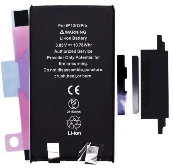 Akumuliatorius ORG skirtas iPhone 12/12 Pro 2800mAh without BMS su lipduku