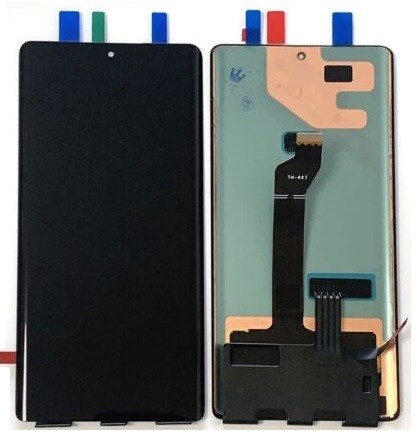 Ekranas Huawei Honor 70 su lietimui jautriu stikliuku Black ORG