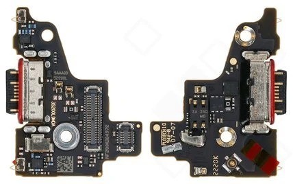 Lanksčioji jungtis Xiaomi 12 Lite su įkrovimo kontaktu ir mikrofonu originali (service pack)