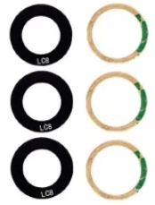 Samsung A047 A04S 2022 kameros stikliukas (only lens 3pcs) ORG