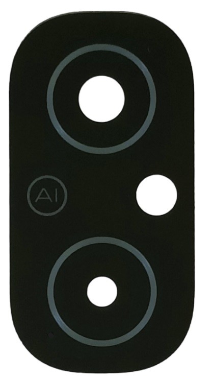 Xiaomi Redmi 12C kameros stikliukas Black (only lens) ORG