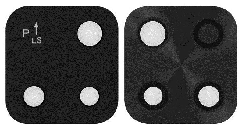 Xiaomi Poco C40 kameros stikliukas Black (only lens) ORG