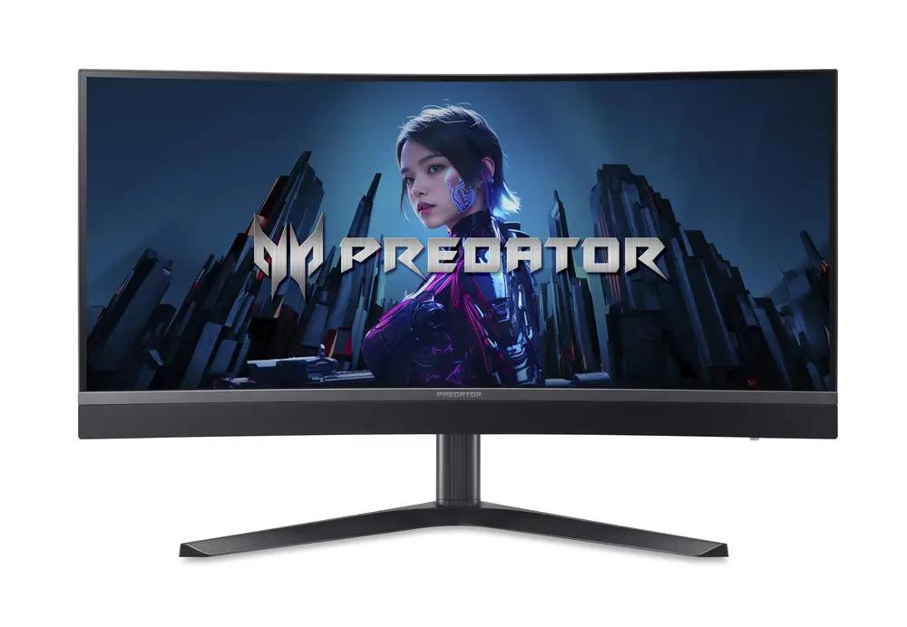 LCD monitorius ACER 34" 3440x1440 UltraWide Quad HD 21:9 LED išlenktas