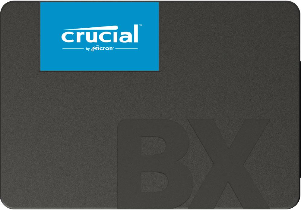 SSD diskas CRUCIAL BX500 500GB SATA 3.0 2.5" 550/500 MB/s