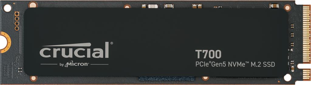 SSD diskas CRUCIAL T700 4TB M.2 PCIe Gen5 NVMe TLC rašymo 11800 MB/s skaitymo 12400 MB/s