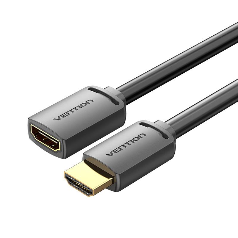 HDMI laidas vyras/moteris 4K 1m juodas Vention
