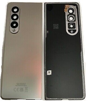 Galinis dangtelis Samsung F926 Galaxy Z Fold 3 Phantom Silver originalus (used Grade A)