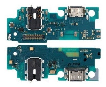 Lanksčioji jungtis Samsung A326 A32 5G 2021 su įkrovimo kontaktu, mikrofonu, ausinių lizdu originali (used Grade A)