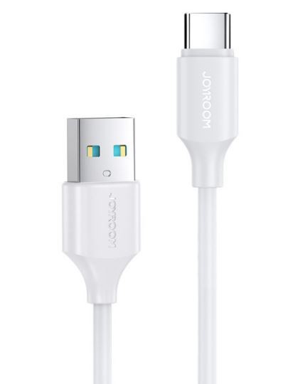 USB kabelis Joyroom (S-UC027A9) type-C (3A) 0.25m baltas