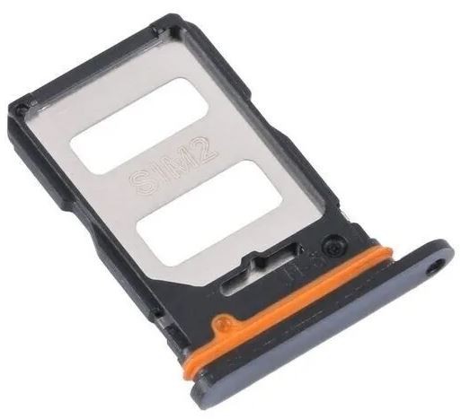 SIM kortelės laikiklis Xiaomi Redmi Note 12 Pro 5G Midnight Black ORG