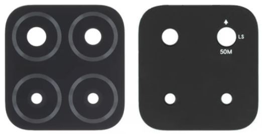 Huawei Honor X8 5G kameros stikliukas Black (only lens) ORG