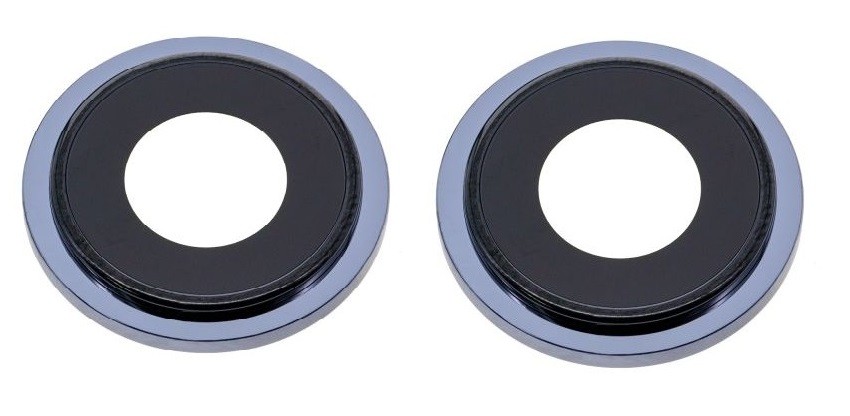 iPhone 14/14 Plus kameros stikliukas su rėmeliu Blue (2pcs) ORG