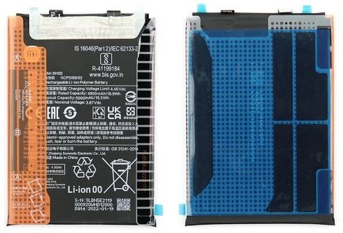 Akumuliatorius originalus Xiaomi Redmi Note 11 Pro 5G/Note 12 Pro 4G/Poco X4 Pro 5G 5000mAh BN5E